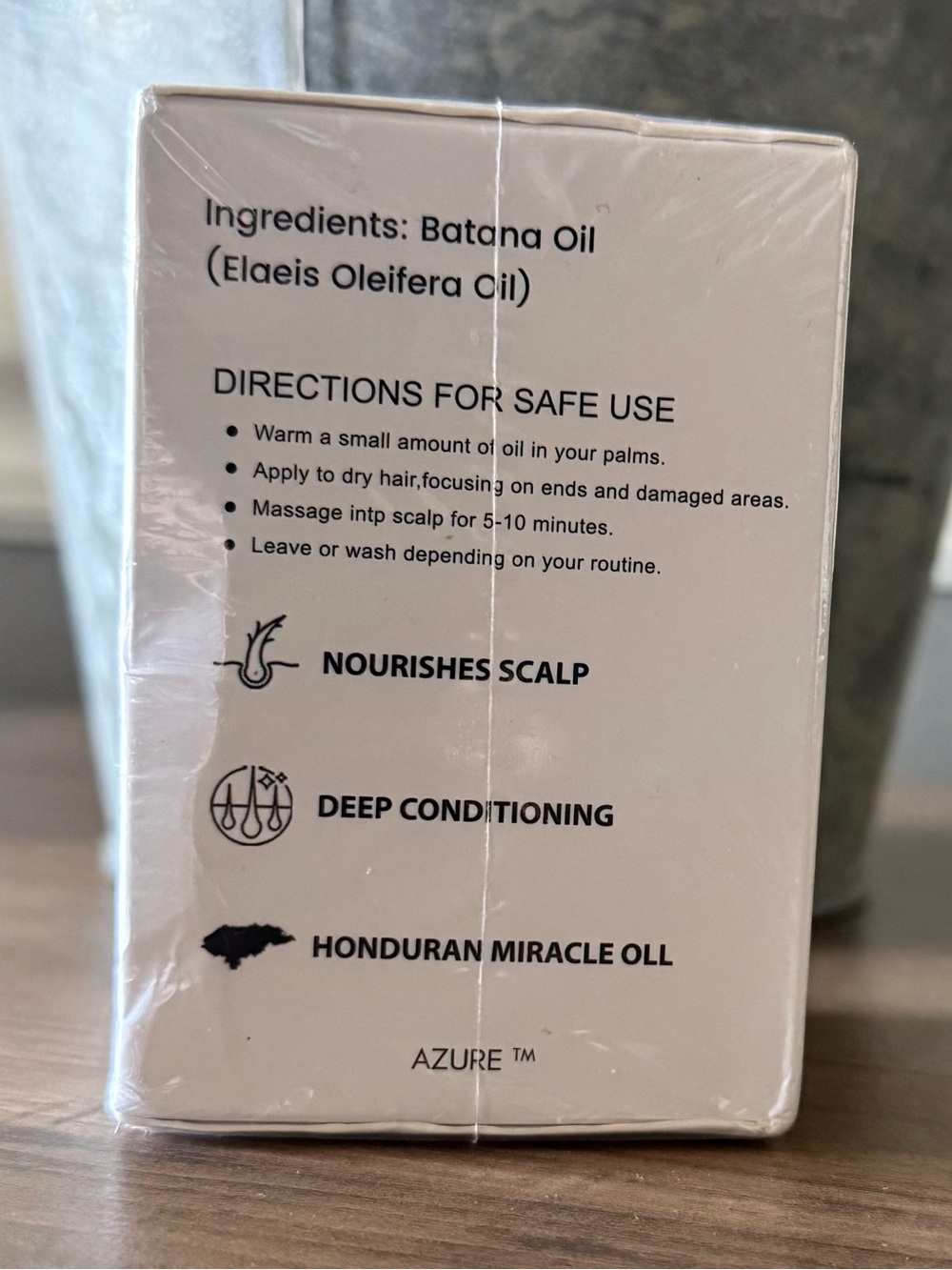 Azure - Batana Oil 100% “Honduran Miracle Oil” 120ML / 4 FL OZ - Picture 2 of 8